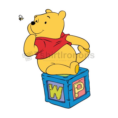 Winnie the Pooh T-shirts Iron On Transfers N4419